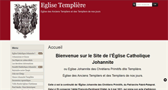 Desktop Screenshot of eglise-templiere.com